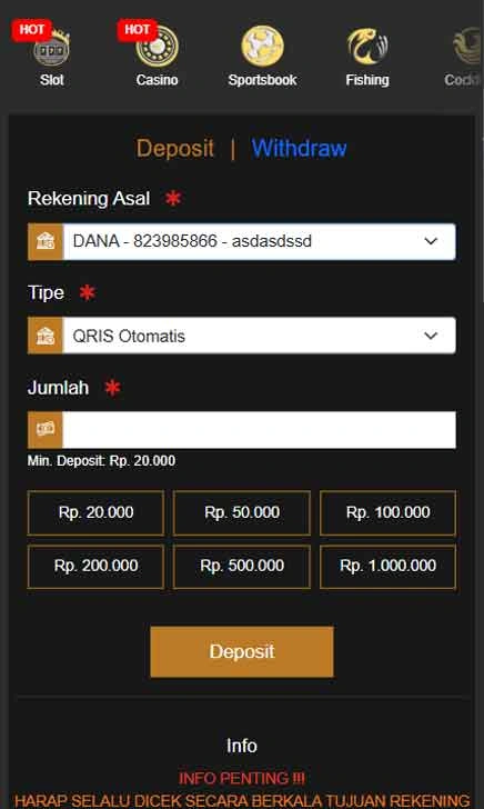 cara deposit See789 Slot New Vibe